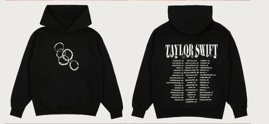 The Eras Tour Official Cotton Hoodie - Stylish and Comfortable Sweatshirt for All Seasons