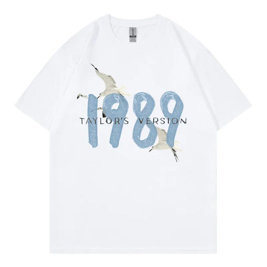 Unleash Your Inner Swiftie with the Oversized Taylor Swift 1989 T-Shirt – Perfect for Music Concerts and Everyday Streetwear!